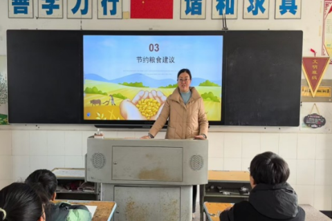 餐桌上的文明课 校园里的节约风&mdash;&mdash; 江苏如东县双甸中学以多元活动筑牢成长根基